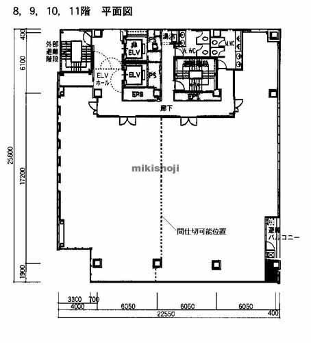 丸の内・錦の錦３２４ビル 平面1