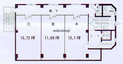 四日市市全域の太平洋四日市ビル 平面1