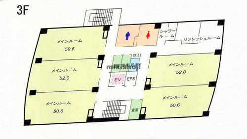 中川区全域の名古屋ビジネスインキュベータ（nabi/金山） 平面1