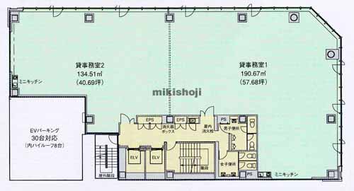 ＭＬＪ丸の内ビル 平面1