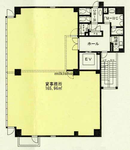 名駅・那古野のＣＫ１８名駅前ビル 平面1
