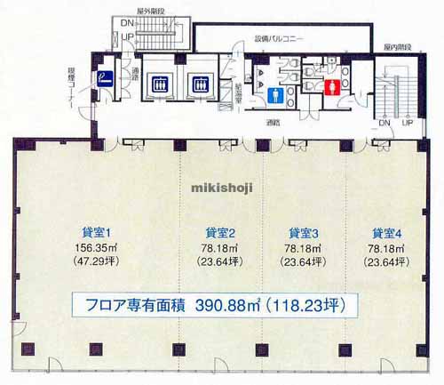 豊田市全域のＧＡ豊田ビル 平面1