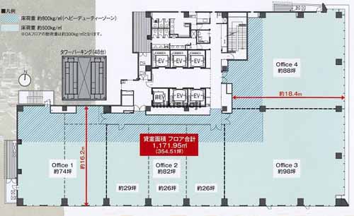 富士フイルム名古屋ビル 平面1