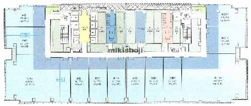 名駅・那古野のＪＰタワー名古屋 平面1