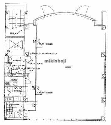 岐阜市全域の丸杉岐阜駅南ビル 平面1