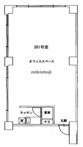 丸の内・錦のリブラ丸の内６ 平面1