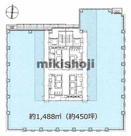 広小路クロスタワー 平面1