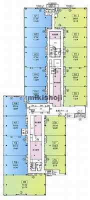 牛島町・則武新町3丁目のＢＩＺｒｉｕｍ名古屋 平面1
