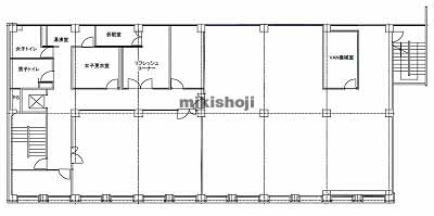 松本市全域の長野パナソニックビル 平面1