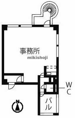 北区全域のニュー平安ビル 平面1