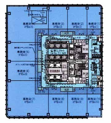 ザ・ランドマーク名古屋栄 平面1