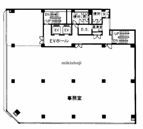 南森町周辺の大和地所南森町ビル 平面1