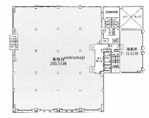 新瓦町ビル 平面1