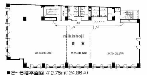 本町太平ビル 平面1