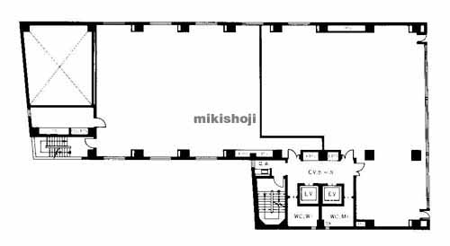 本町コラボビル 平面1
