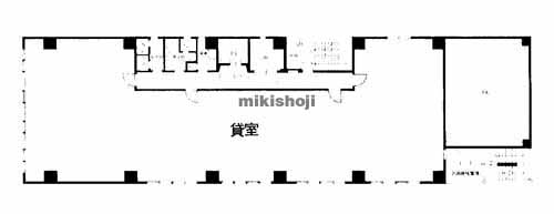トーア紡第２ビル 平面1