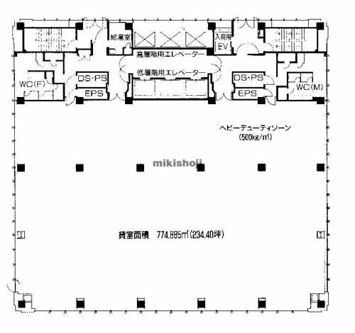 サンマリオンタワー 平面1