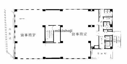 阿波座・立売堀の阿波座ビル 平面1