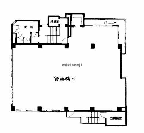 土佐堀・京町堀・西本町の昭和ビル 平面1