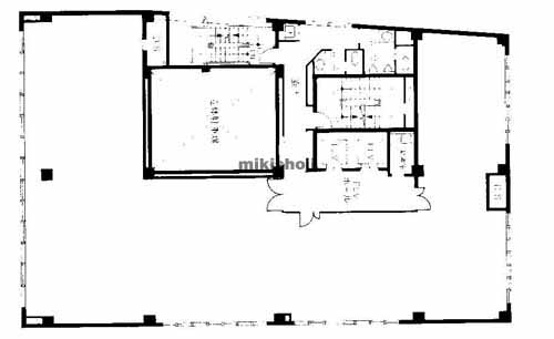 土佐堀・京町堀・西本町の岡本興産ビル 平面1