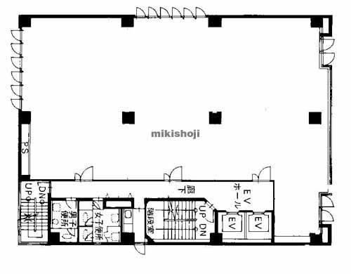 土佐堀・京町堀・西本町のワイダ本町ビル 平面1