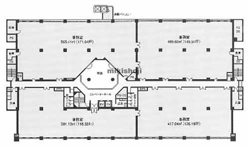 新大阪ＣＳＰビル本館 平面1