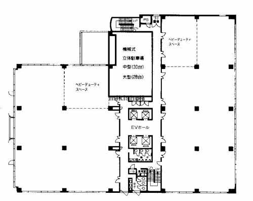 新大阪西浦ビル 平面1