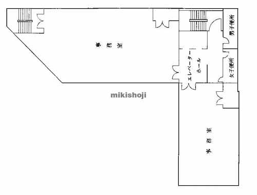 三星本町ビル 平面1