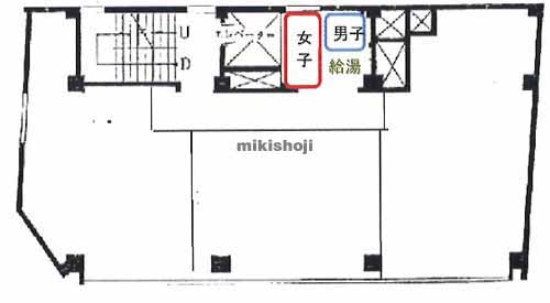 北浜～淡路町の投資ＪＰ北浜ビル 平面1