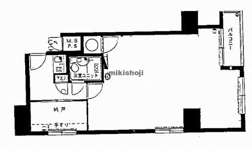 瓦町～久太郎町のグランドメゾン船場 平面1