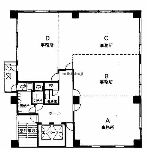 西中島・宮原・東三国の新大阪ＳＯＮＥビル 平面1