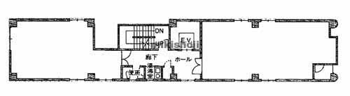 上本町・上汐・生玉町・生玉前町の上本町ビル 平面1