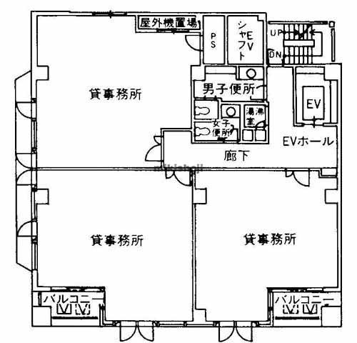 西中島・宮原・東三国のサムティフェイム新大阪Ⅱ 平面1