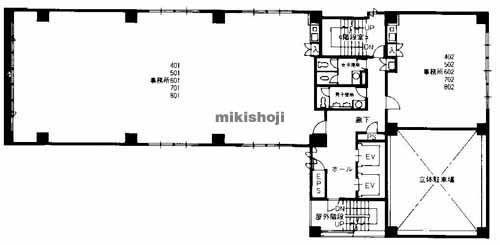 堺筋ＭＳ第２ビル 平面1