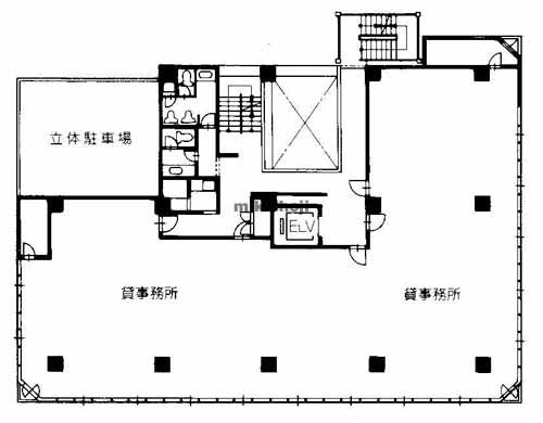 西中島・宮原・東三国の新居第１０ビル 平面1