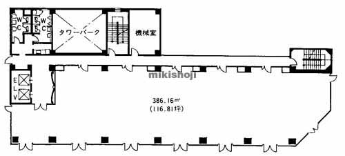 堺市のファース堺ビル 平面1