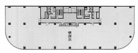 八尾市の鹿島八尾南駅前ビル 平面1
