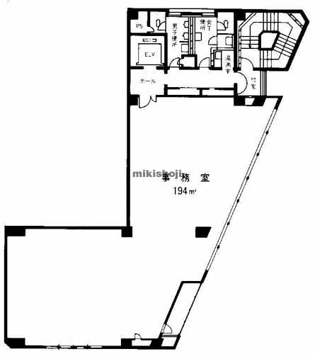堺市の堺東ＥＨ第２ビル 平面1