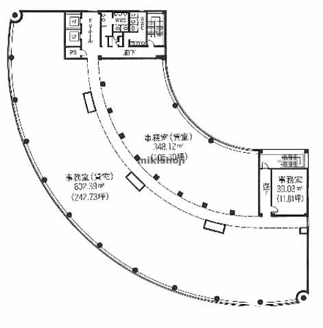 八尾市のステーションプラザ八尾南 平面1