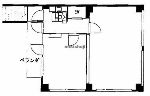 大津市の第３森田ビル 平面1
