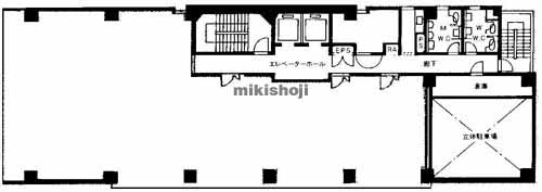 尼崎市の第一住建尼崎ビル 平面1