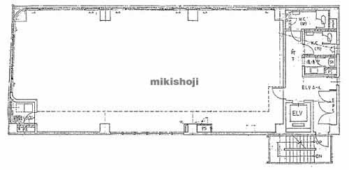 姫路市のミツワビル 平面1