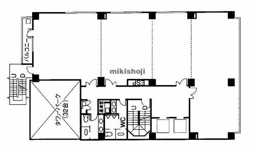 富山市の富山本町ビル 平面1
