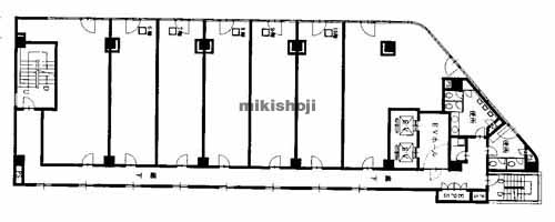 ＮＬＣセントラルビル 平面1