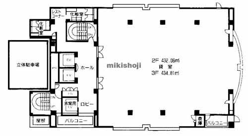下京区の京都ＥＨビル 平面1
