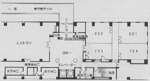 泉佐野市のりんくう国際物流センター 平面1