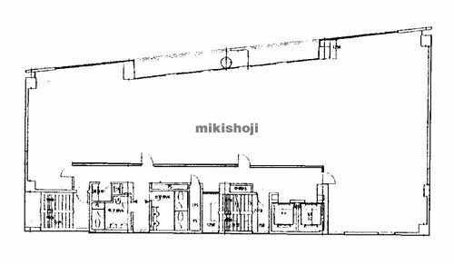 中京区の中信御池ビル 平面1