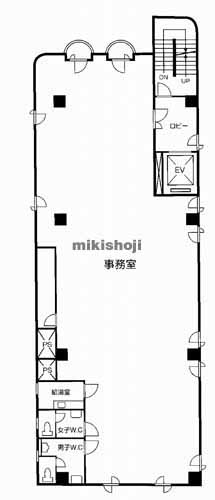 レイズ本町ビル 平面1