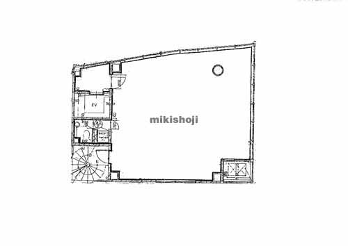 南森町周辺の第３ワールドビル 平面1
