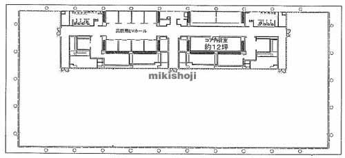 梅田・堂島・中之島の新ダイビル 平面1